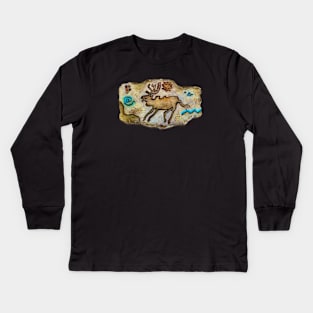 Northern Exposure Moose Kids Long Sleeve T-Shirt